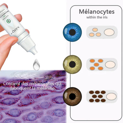 Gouttes pour les yeux AAFQ® pour améliorer et changer la couleur des yeux