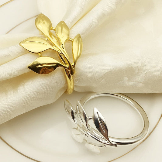 Bracelet de baptême en métal doré et argenté, porte serviette